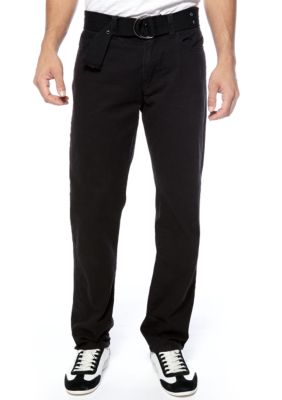 Iron Slim Fit Belted Trouser