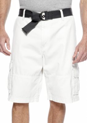 Plugg Big & Tall Lyndon Twill Cargo Shorts