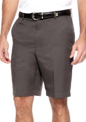 Greg Norman Collection Flat Front Microfiber Shorts