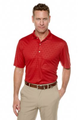 Greg Norman Collection Royal Embossed Polo