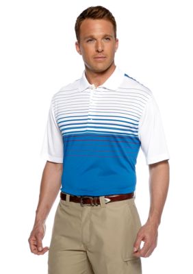 Greg Norman Collection Atlantis Engineered Stripe Polo