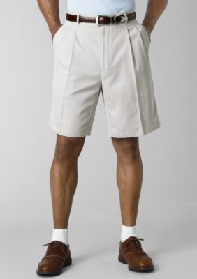 Greg Norman&reg; Collection Pleated Microfiber Textured Golf Short