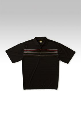 Greg Norman&reg; Collection Engineered Strip Polo Knit