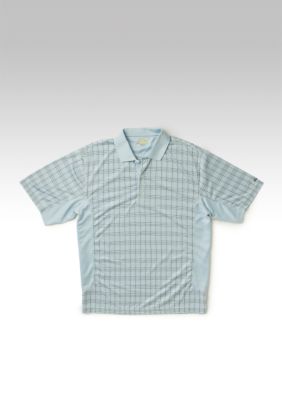 Greg Norman&reg; Collection Pieced Mesh Side Block Polo Knit