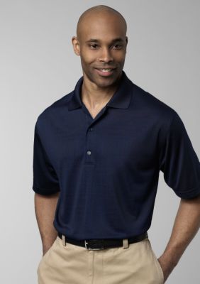 Greg Norman&reg; Collection Play Dry Nautical Textured Solid Polo