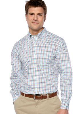 Saddlebred Big & Tall Wrinkle Free Woven Shirt