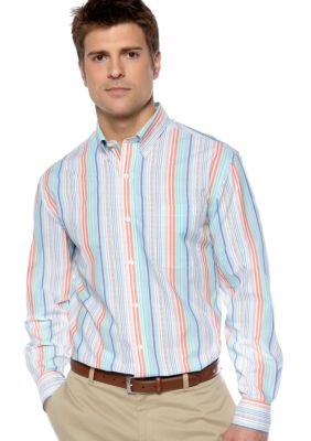 Saddlebred&reg; Big & Tall Wrinkle Free Woven Shirt