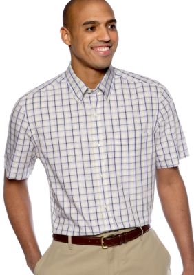 Saddlebred Big & Tall Easy Care Woven Top