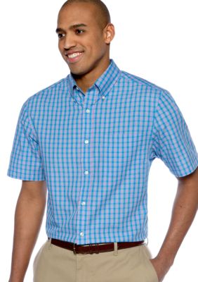 Saddlebred Big & Tall Easy Care Woven Top