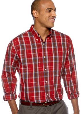 Saddlebred&reg; Big & Tall Easy Care Woven