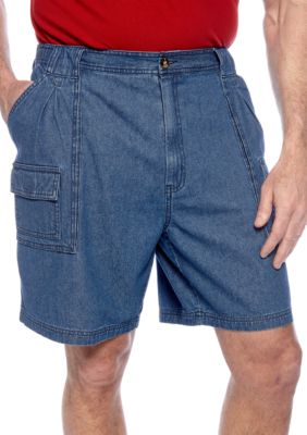 Saddlebred Big & Tall Denim Hiker Shorts