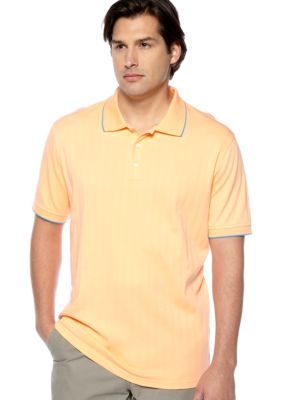 Saddlebred&reg; Textured Drop Needle Polo