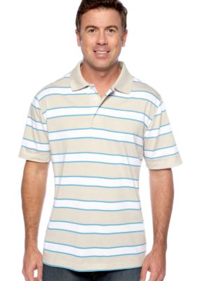 Saddlebred Stripe Jersey Polo