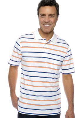 Saddlebred Stripe Jersey Polo