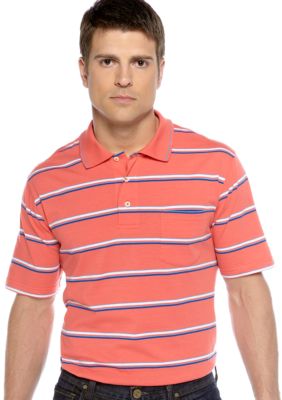Saddlebred Stripe Jersey Polo