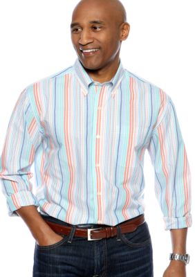 Saddlebred&reg; Wrinkle Free Woven Shirt