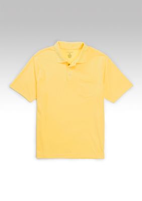 Saddlebred&trade; Short Sleeve Solid Jersey Polo