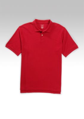 Saddlebred&trade; Solid Pique Polo