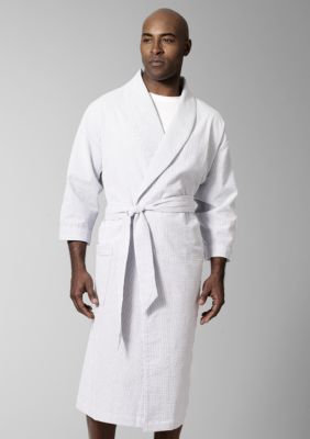 Saddlebred&reg; Seersucker Woven Robe