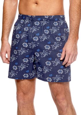 Saddlebred Printed Woven Boxers