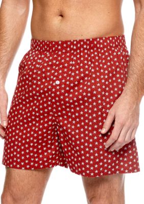 Saddlebred Printed Woven Boxers