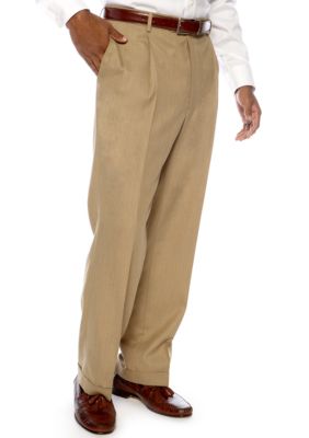 Saddlebred Pin-dot Suit Separate Pants - Extended Sizes