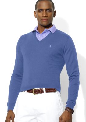 Polo Ralph Lauren Pima Cotton V-Neck Sweater