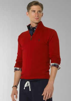Polo Ralph Lauren Cotton Half-Zip Sweater