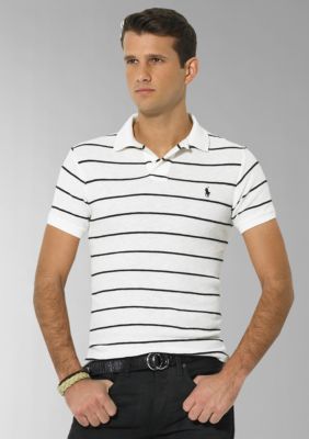 Polo Ralph Lauren Classic-Fit Mesh Stripes Polo