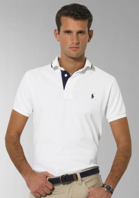 Polo Ralph Lauren Classic-Fit Contrast Mesh Polo