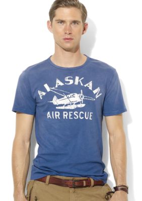 Polo Ralph Lauren Classic-Fit Airplane Crewneck T-Shirt