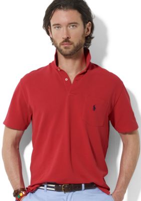 Polo Ralph Lauren Classic-Fit Solid Mesh Pocket Polo