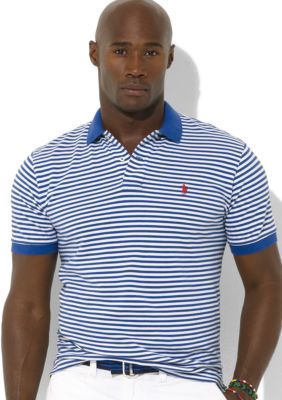 Polo Ralph Lauren Classic-Fit Striped Mesh Polo