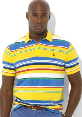 Polo Ralph Lauren Classic-Fit Multi-Striped Mesh Polo
