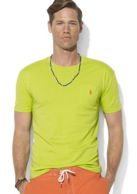 Polo Ralph Lauren Big & Tall Classic-Fit Short-Sleeved Cotton Jersey Pocket Crewneck