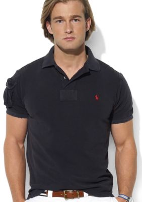 Polo Ralph Lauren Custom-Fit Sleeve-Pocket Mesh Polo