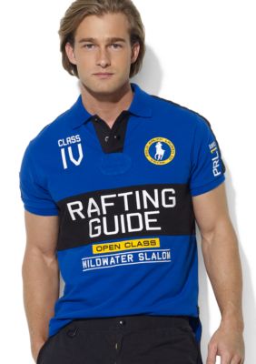 Polo Ralph Lauren Custom-Fit River Slalom Mesh Polo
