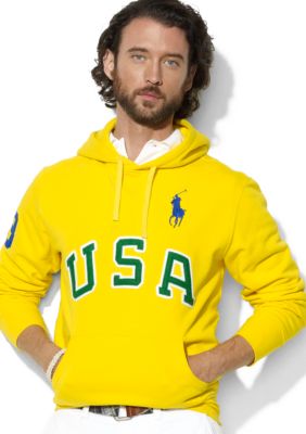 Polo Ralph Lauren French Terry Pullover USA Hoodie