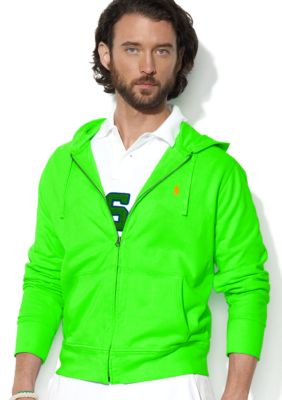 Polo Ralph Lauren Full-Zip Cotton Mesh Hoodie