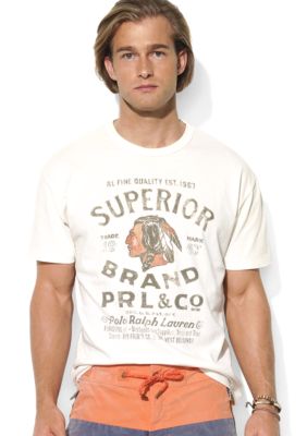 Polo Ralph Lauren Classic-Fit Graphic Chief T-Shirt