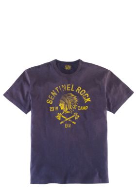 Polo Ralph Lauren Big & Tall Classic-Fit Short-Sleeved Graphic Chief T-Shirt