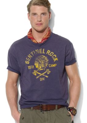 Polo Ralph Lauren Classic-Fit Graphic Chief T-Shirt