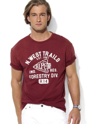 Polo Ralph Lauren Classic-Fit Graphic Hiking T-Shirt