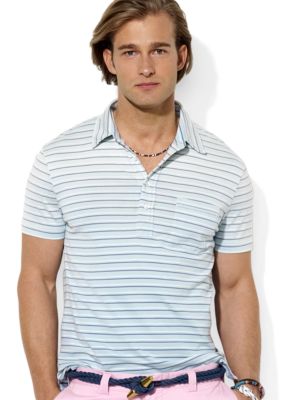 Polo Ralph Lauren Striped Knit Jersey Polo
