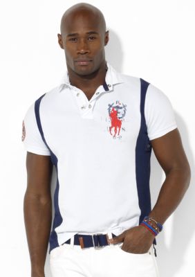 Polo Ralph Lauren Big & Tall Classic-Fit Big Pony Coastal Rescue Polo