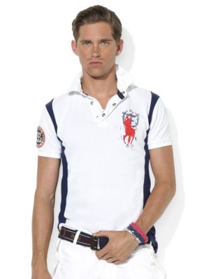 Polo Ralph Lauren Custom-Fit Big Pony Coastal Rescue Polo
