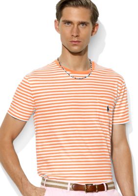 Polo Ralph Lauren Medium-Fit Striped Jersey Pocket Crewneck