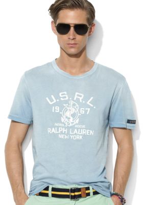 Polo Ralph Lauren Short-Sleeved Nautical Logo Jersey T-Shirt