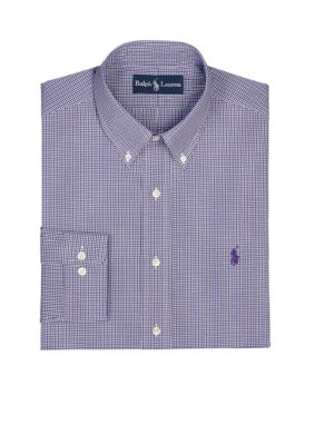 Polo Ralph Lauren Classic-Fit Tattersall Dress Shirt
