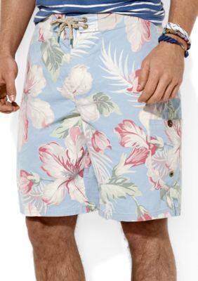 Polo Ralph Lauren Shelter Island Hibiscus-Print Swim Trunk